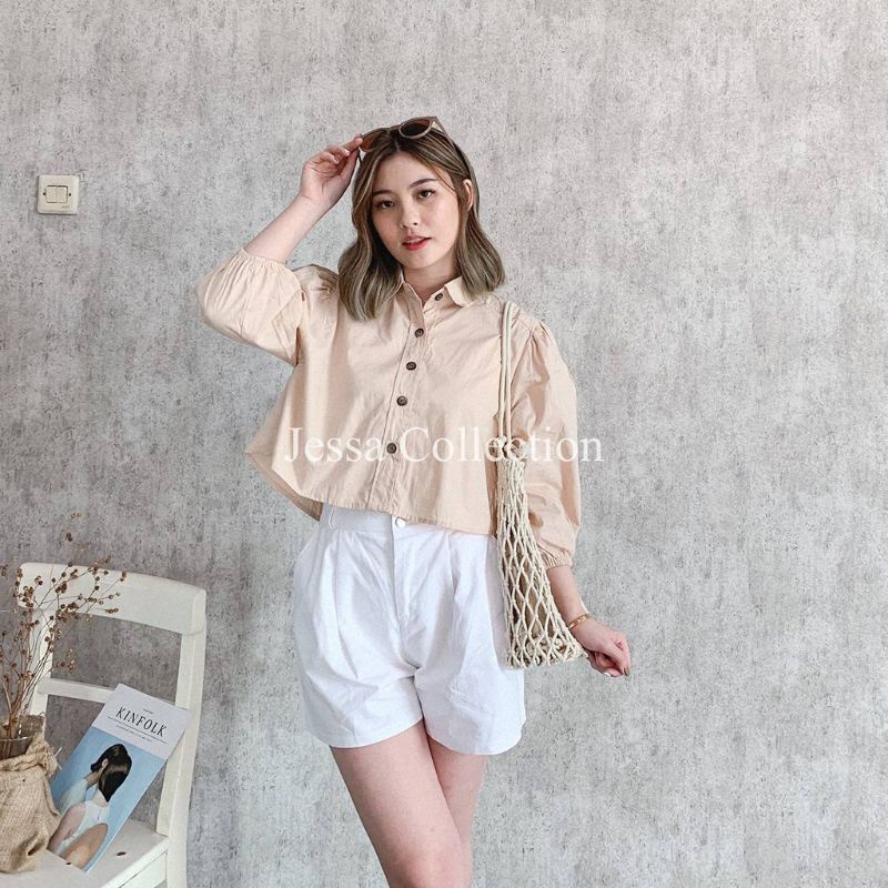 Baju Rara Button Blouse