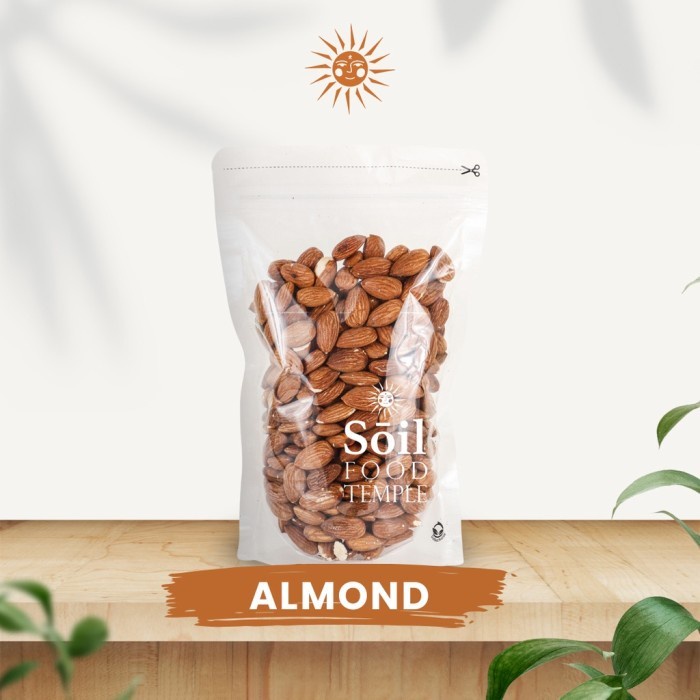 

Roasted Almond / Kacang Almond Panggang 500gr - 1kg