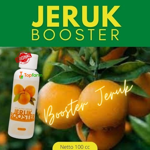 Booster Tanaman Jeruk 100mL / Pupuk Booster Untuk Jeruk / Pupuk Pelebat Buah Jeruk / Pupuk Pembuahan