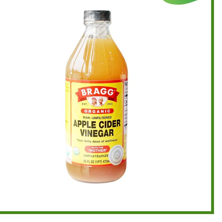 

Discount | BMH|Bragg, Organic Apple Cider Vinegar 473 ml (with The 'Mother', Raw-Unfiltered)