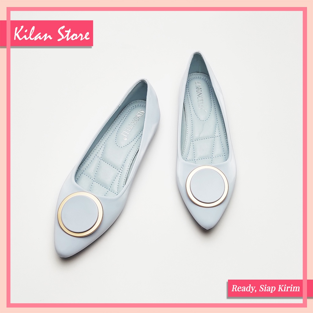 Flatshoes Wanita Humaira 214301 - Sepatu Flat Sepatu Teplek Wanita
