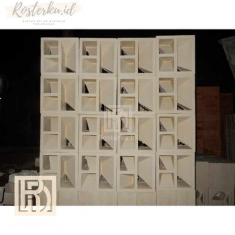 Roster/Roster beton/Roster beton minimalis/pentilasi udara