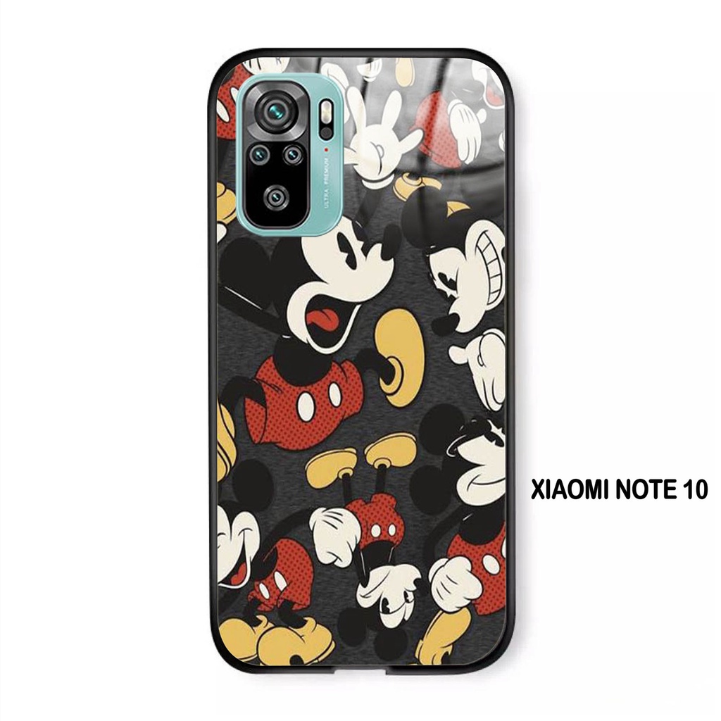 Softcase Kaca XIAOMI REDMI NOTE 10  - Case Handphone XIAOMI REDMI NOTE 10 [T100]