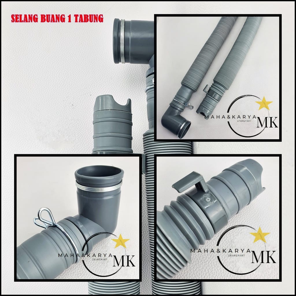 SELANG MESIN CUCI 1 TABUNG | SELANG MESIN CUCI TABUNG ATAS | SELANG