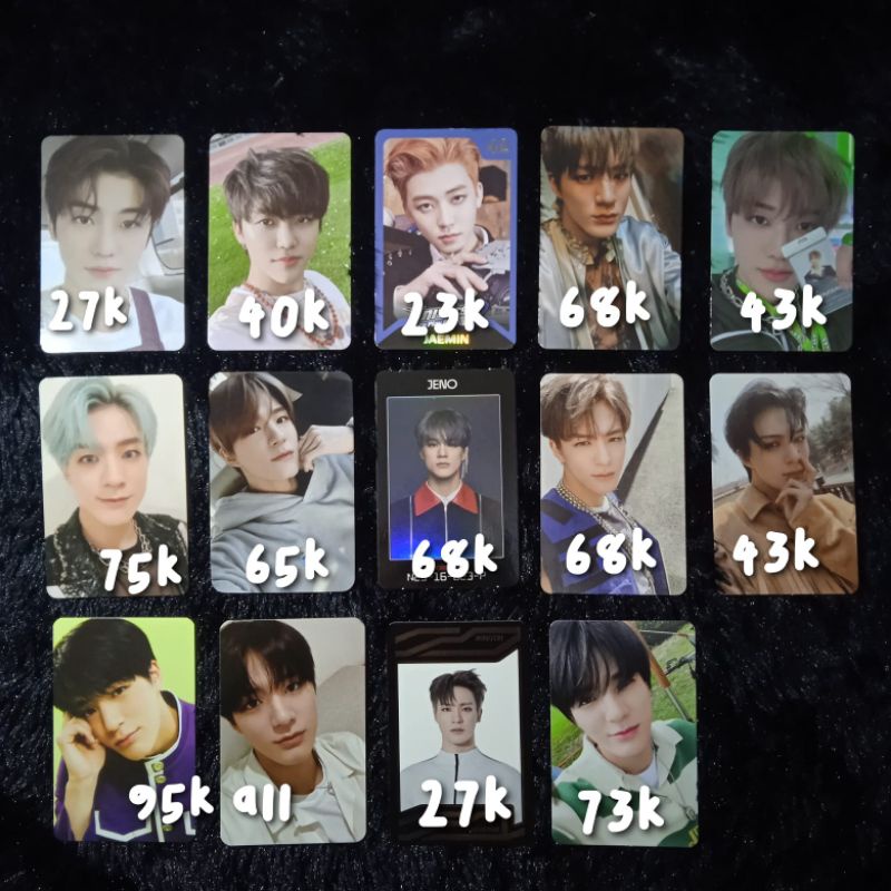 wts pc jeno abs jewel universe ar resso fcmm Christmas ac jeno riddin chilling photopack sg22 set je