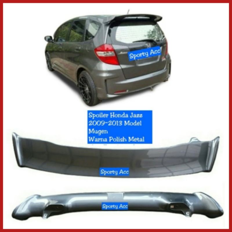 Spoiler Sayap Mobil Jazz 2009-2013 Model Mugen