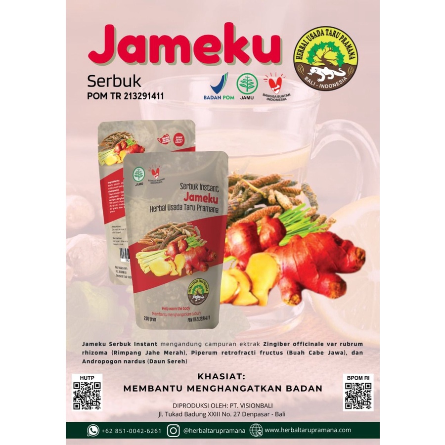 

Jameku Serbuk Instant Herbal Usada Taru Pramana