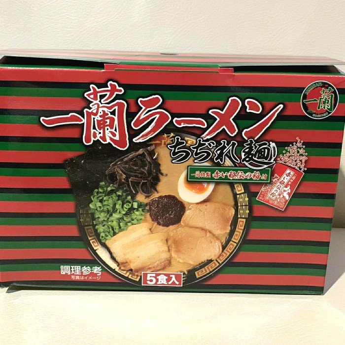 

TERMURAH ICHIRAN RAMEN CURLY 100% ORIGINAL JAPAN