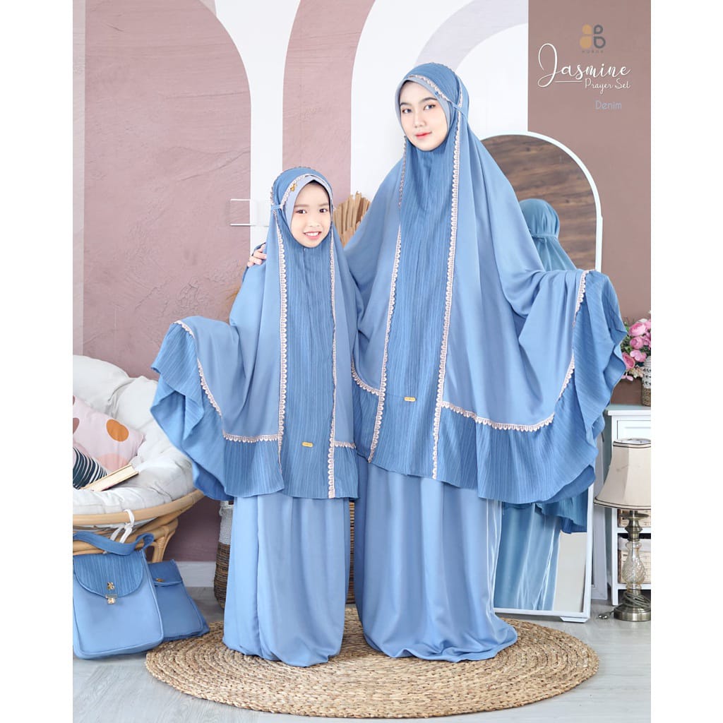 Anak_fashion - Mukena Nubua Jasmine Prayer Set