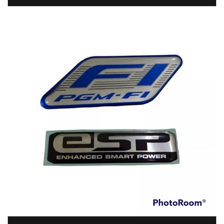 emblem logo honda pgm fi beat fi supra x 125 vario techno vario 125 timbull