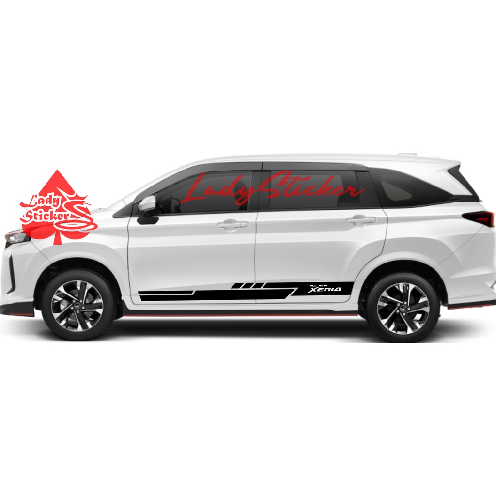 terbaru cutting sticker mobil all new xenia sticker stiker mobil daihatsu all new xenia