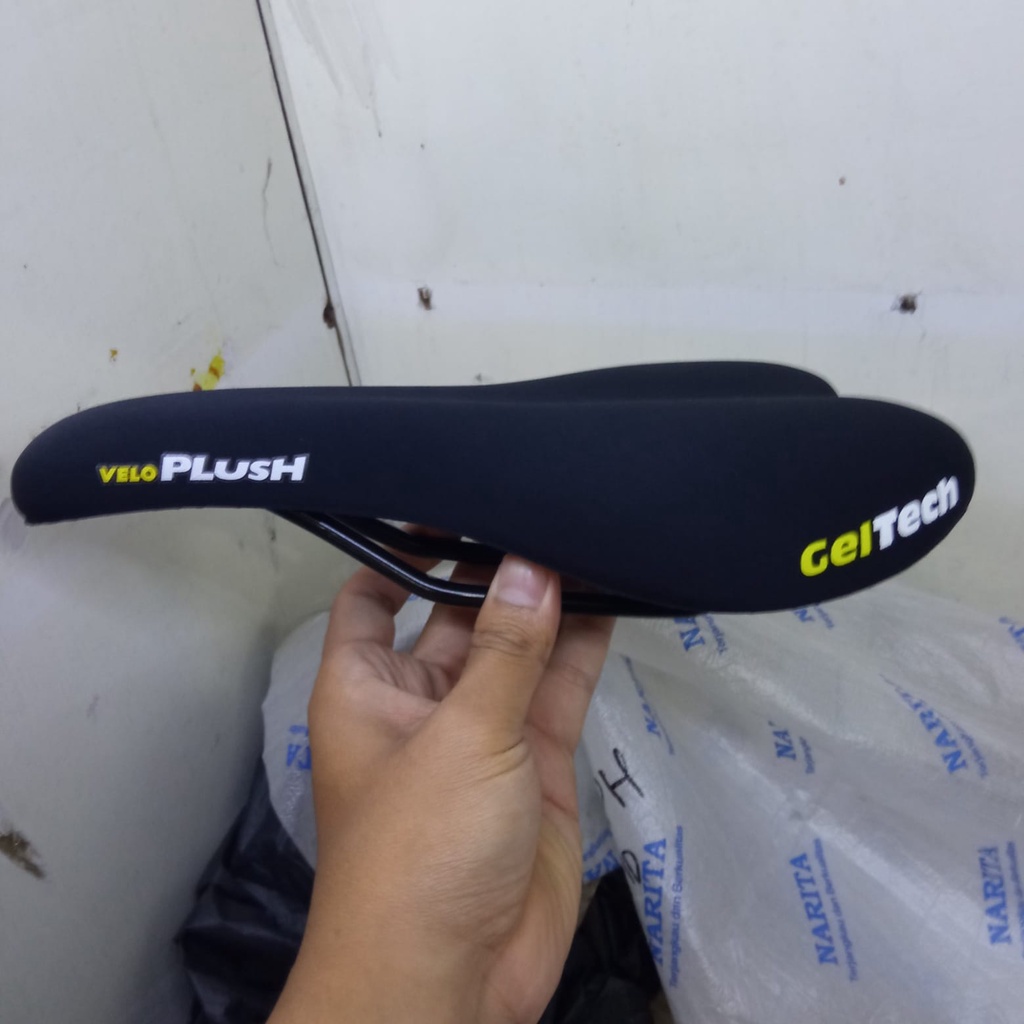 Sadel Saddle Jok Sepeda Empuk Lembut Lebar MTB Pixie BMX Velo Plush Gel Tech ORI