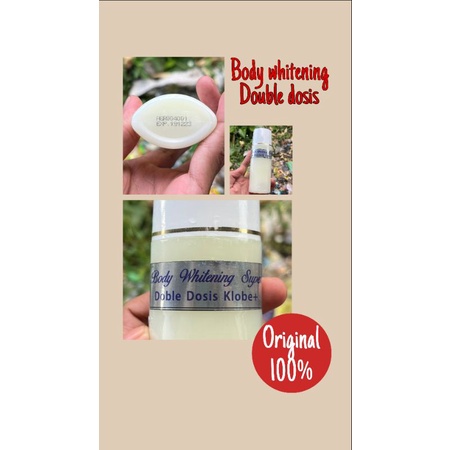 PROMO READY HB ANGGUR DOUBLE DOSIS KLOBE+(PLUS)/BODY WHITENING SUPER