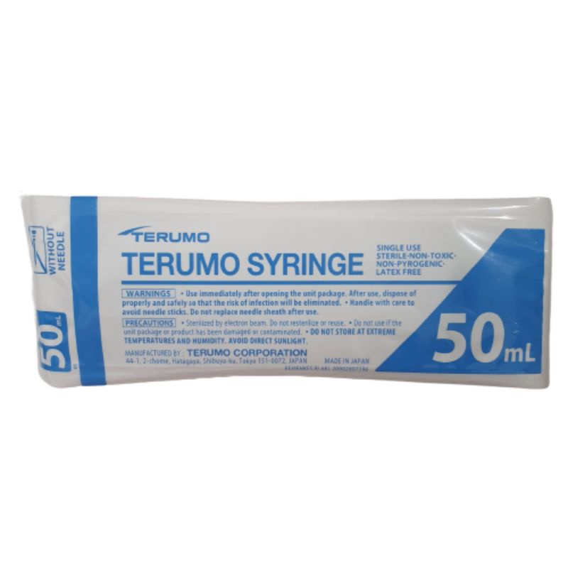 Spuit 50cc Lubang Samping Terumo Eccentric Syringe 50ml Terumo