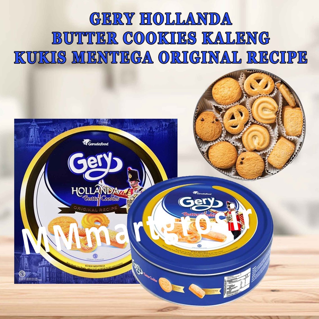 Gery Hollanda / Butter Cookies / Kukis Mentega / Original Recipe