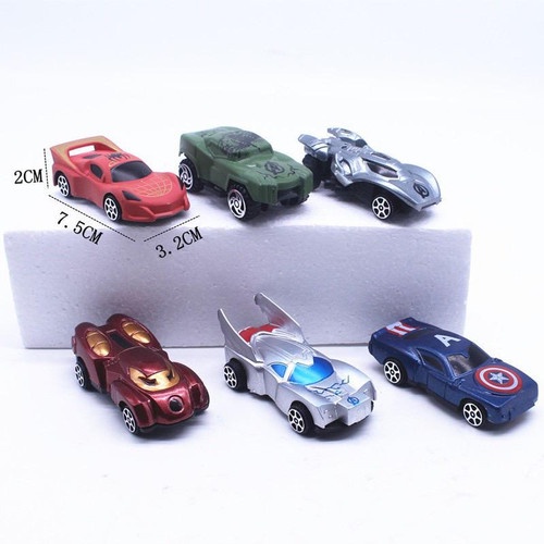 &lt; M.A &gt; Set Hiasan Cake Mobil-Mobilan Anak Figure McQueen &amp;  Avangers  Figure Cake Topper Hiasan Kue