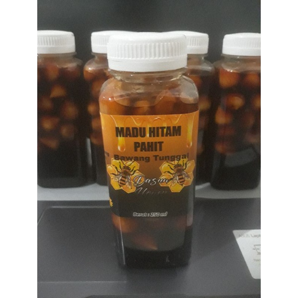 

madu hitam pahit bawang tunggal lanang 350 gram