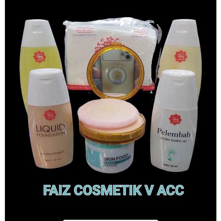 [VIVA] Paket Viva Lengkap Seri Lemon + Compact Powder Dan Skin Food