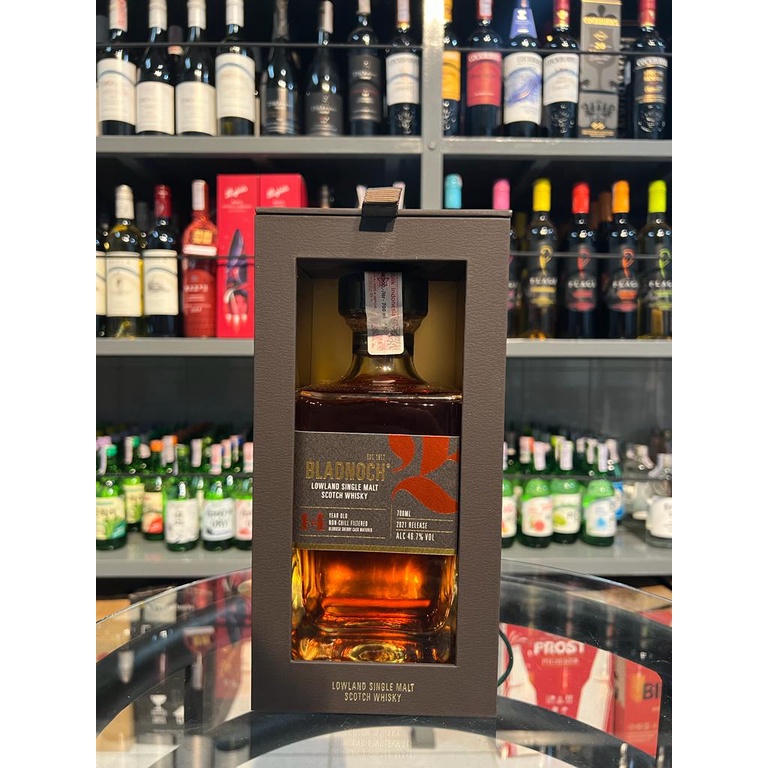 BLADNOCH AGED 14 YEARS OLD YO LOWLAND SINGLE MALT SCOTCH WHISKY 700ML