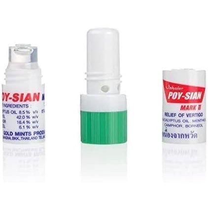 Poysian ( pim saen ) inhaler minyak angin 2 in 1 / inhaler 2in1 Thailand