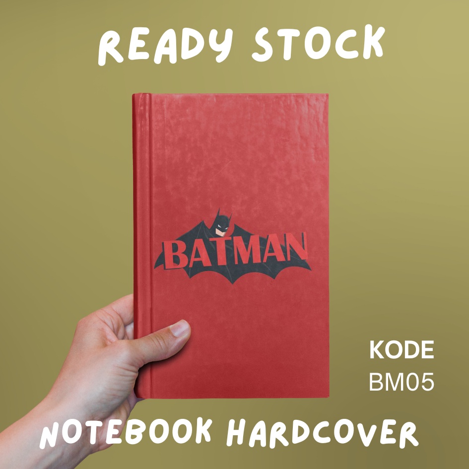 

BUKU NOTEBOOK BATMAN/ BUKU SEKOLAH/ BUKU CATATAN/ BUKU THE BATMAN KODE BM05