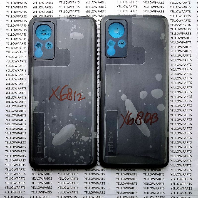 BACKDOOR BACKCASE BACK CASING TUTUP BELAKANG INFINIX HOT 11S X6812 ORIGINAL