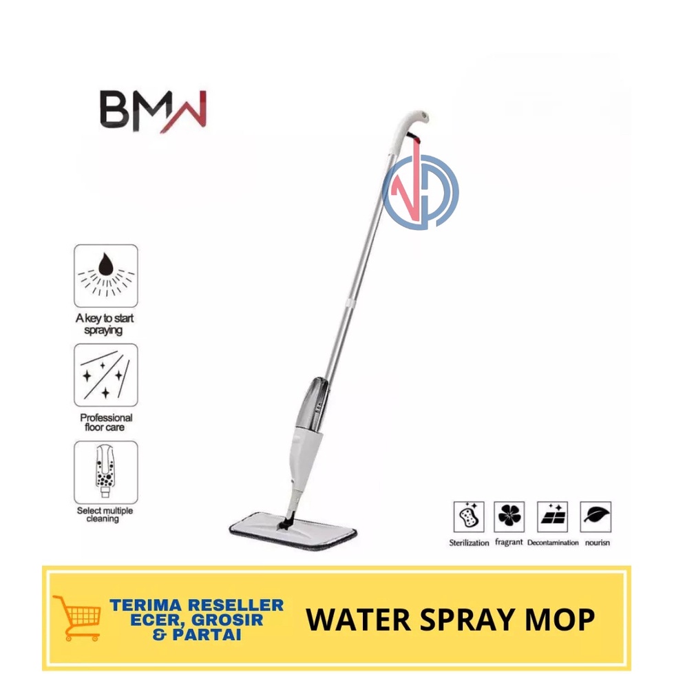 MAGIC MOP / SPRAY MOP / PEL KOTAK / ALAT PEL LANTAI PRAKTIS FREE PACKING DUS VD