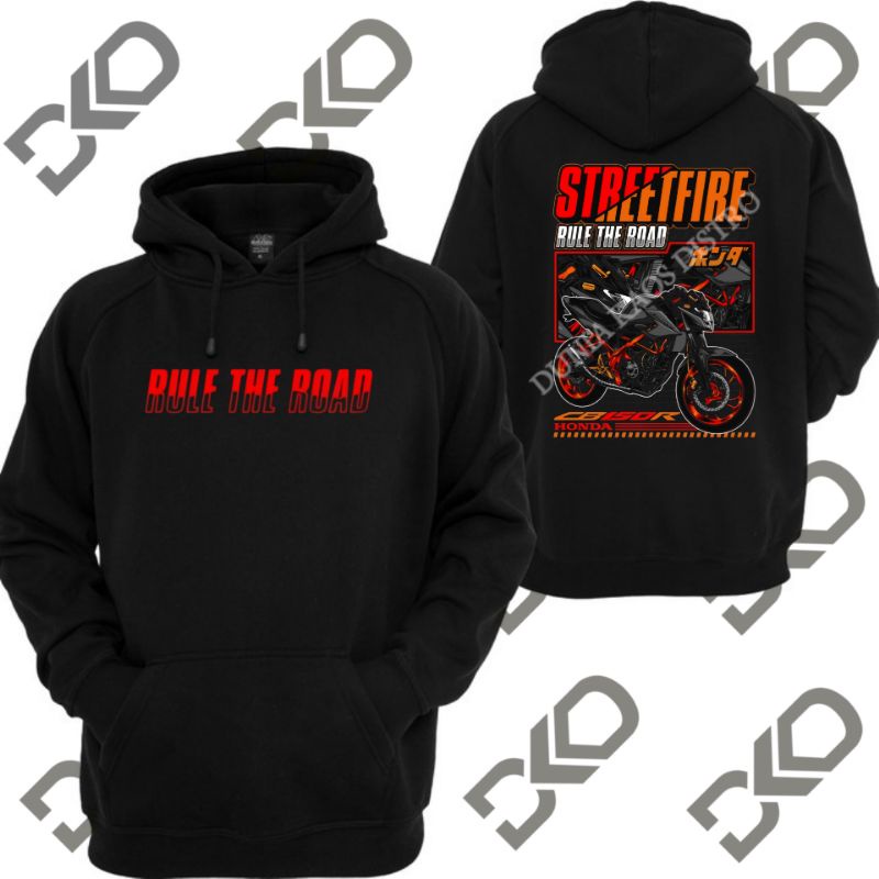 JAKET HOODIE MOTOR HONDA CB150R STREETFIRE