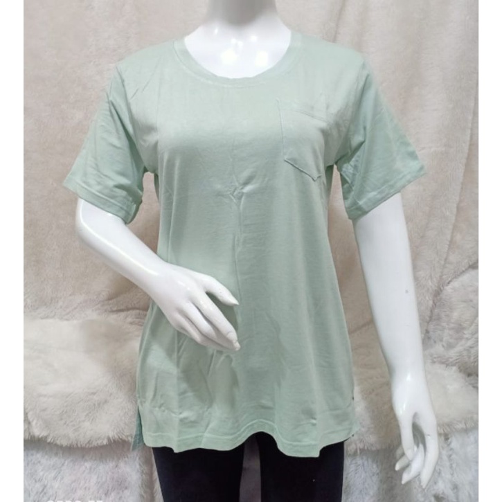 KAOS O NECK XL KAOS WANITA ATASAN WANITA  KAOS POLOS ROUND NECK XL KAOS GROSIR MURAH