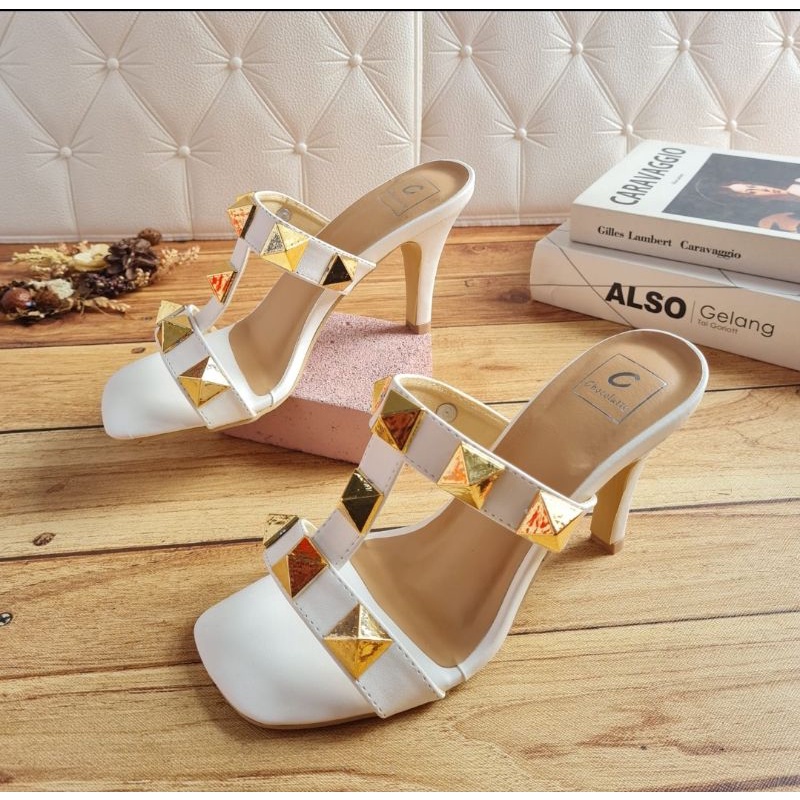 ABBUSHOES Aj 35 sendal hak tinggi stut diva 9cm