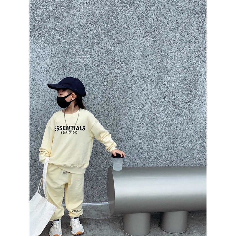 Sweater ( tanpa celana ) Crewneck Anak Laki Laki Perempuan 1 2 3 4 5 6 7 8 9 10 11 12 Tahun ESSENTIA