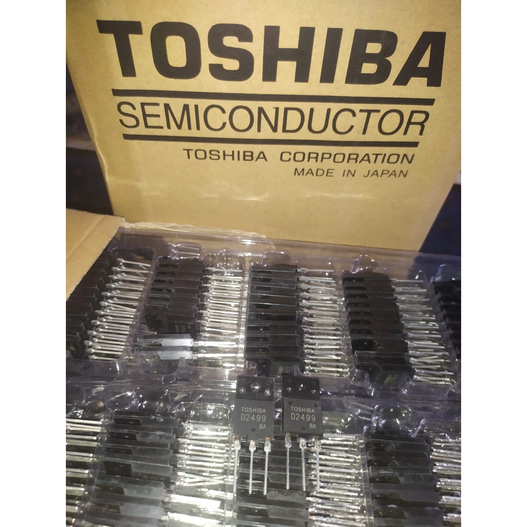 TR D2499 TOSHIBA TRANSISTOR HORIZONTAL HIGH VOLT