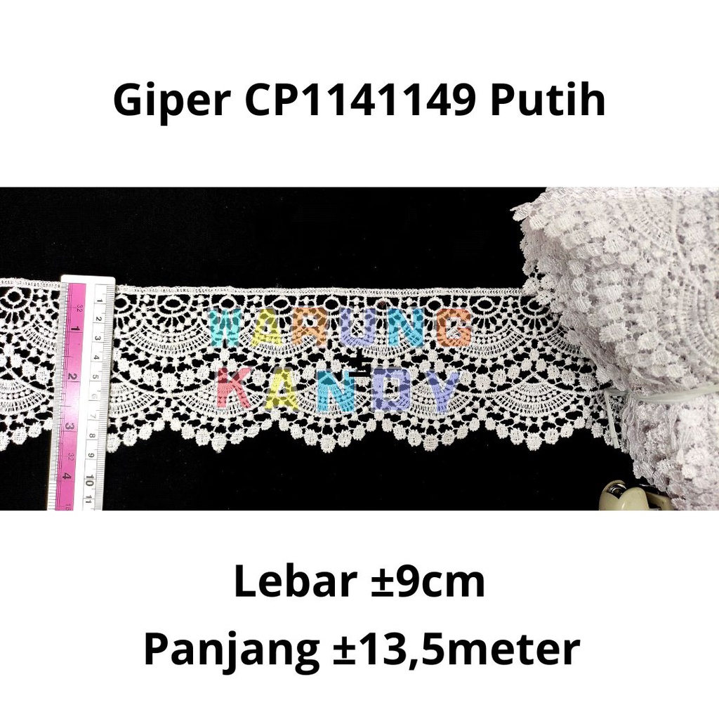 Renda Giper CP1141149 Putih