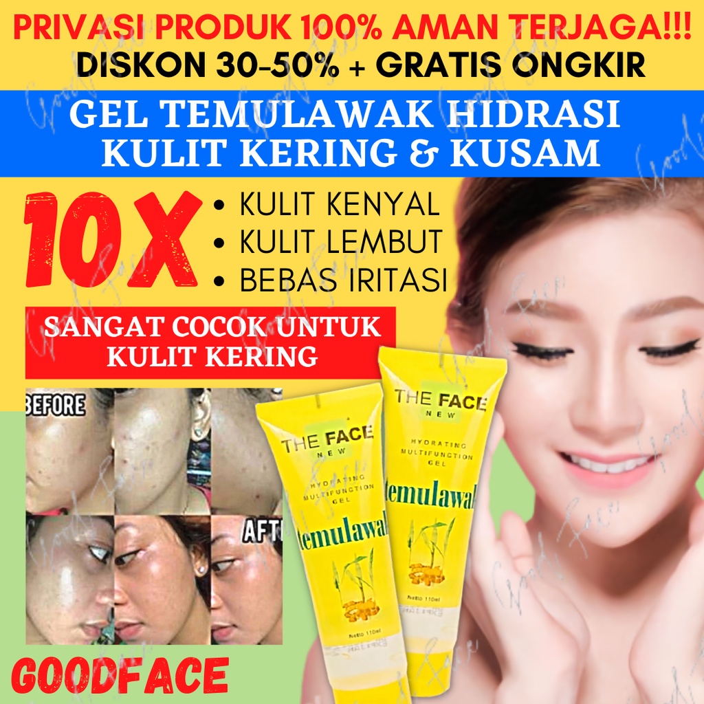 THE FACE Temulawak Hydrating Multifunction Gel 110ml