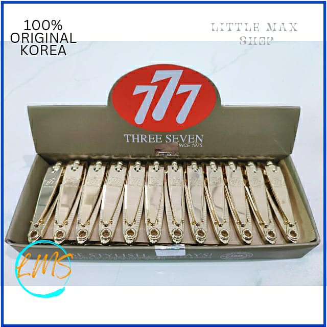 [Lms] Gunting Kuku Semua Ukuran Original 777 Series Made In Korea Three Seven Nail Clipper