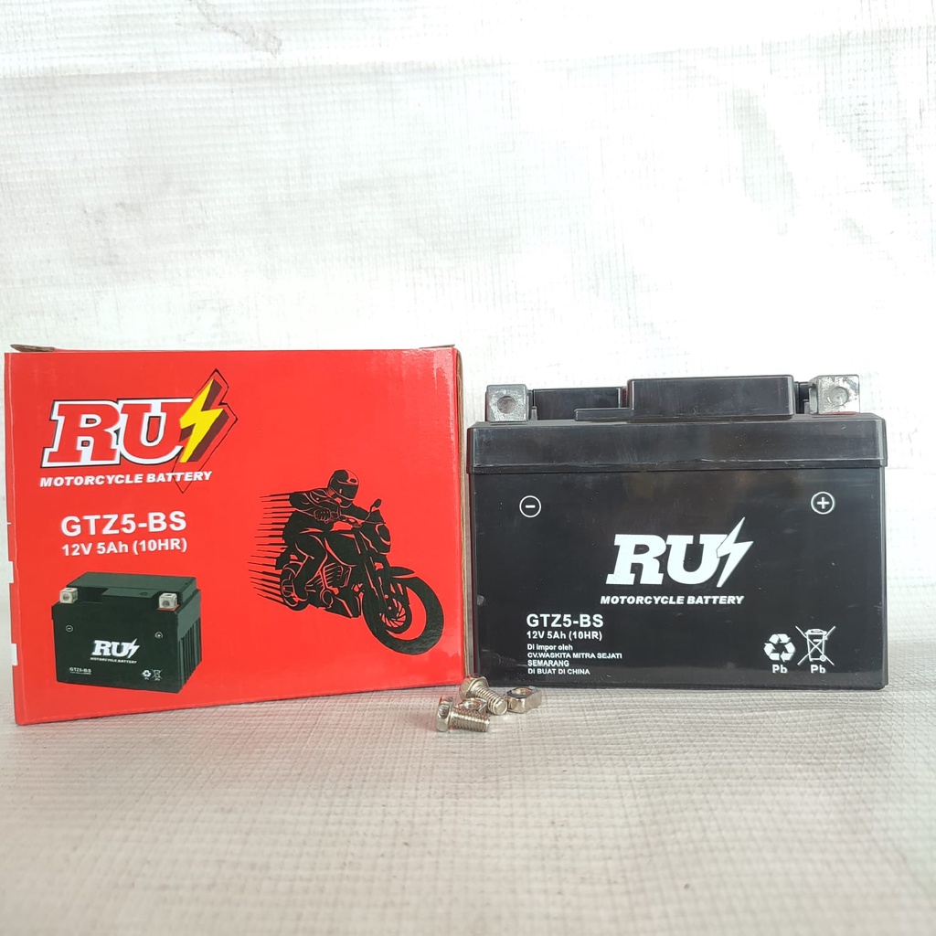 AKI RUI GTZ5-BS ( Karisma, Supra-X125, Vario, Mio-J, Xeon, Soul-GT, Jupiter MX, Vixion )