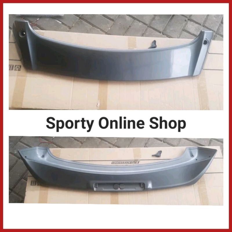 Spoiler Sayap Mobil Datsun 3 Baris + Lampu Rem