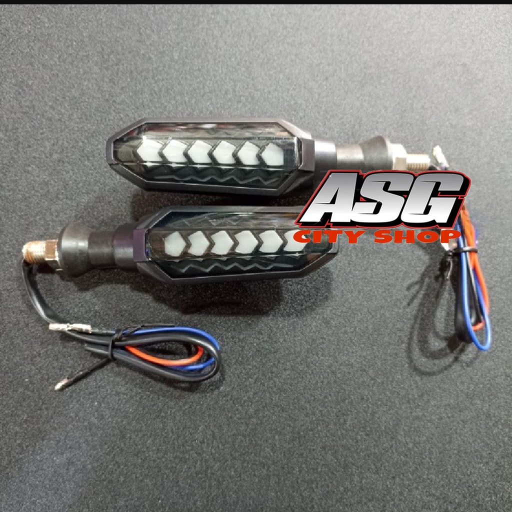 Lampu Sein Sen Variasi Motor Model Led Running Universal Vario KLX CRF ADV