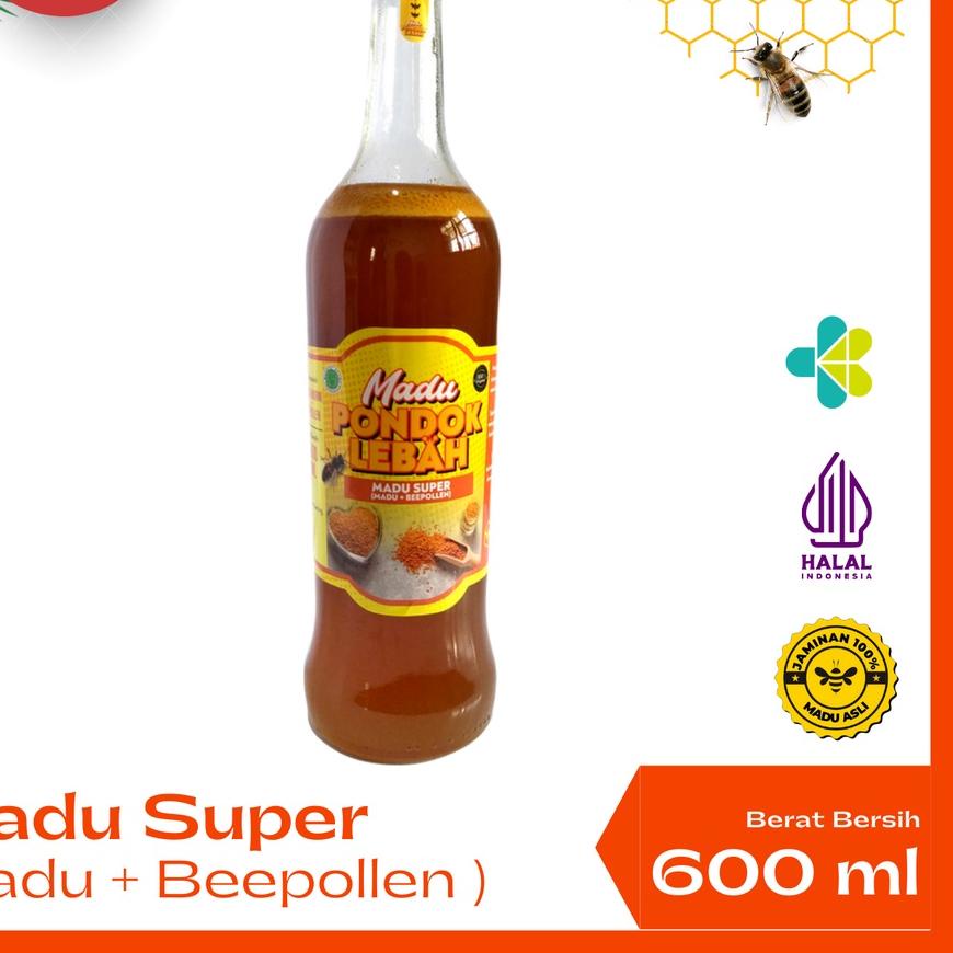 

☛ Pondok Lebah - Asli Murni Super Pollen 600ml ✴