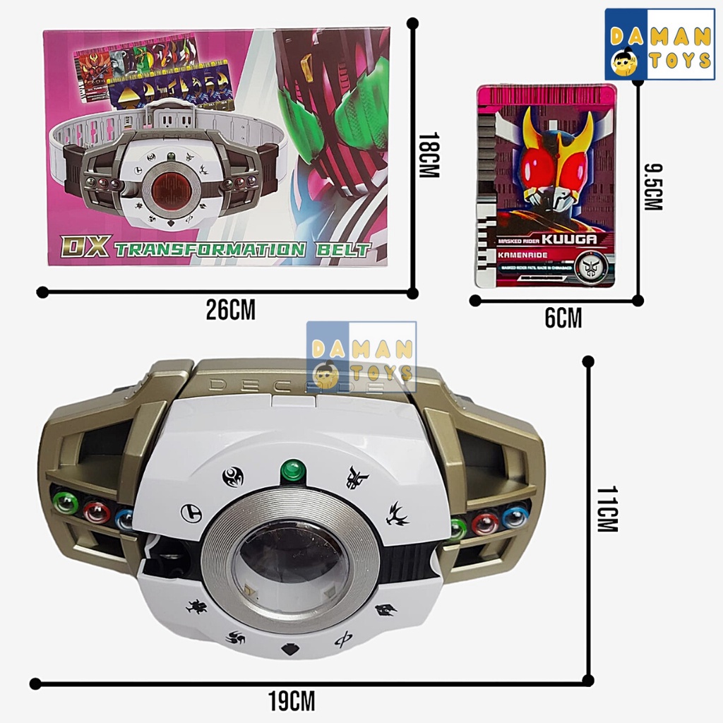 Sabuk Kamen Rider DX Decade Driver Belt