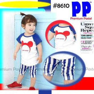 8610 SETELAN PENDEK PREMIUM PASTEL WHITE BLUE / GR01 SETELAN VEST TUXEDO ROMPI ANAK LAKI-LAKI