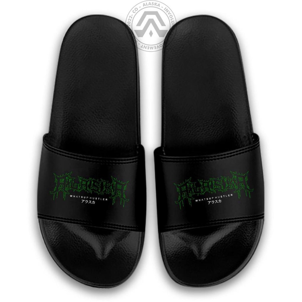 Sandal Slide Pria Original ALASKA Kualitas Premium-Alaska Whatsup