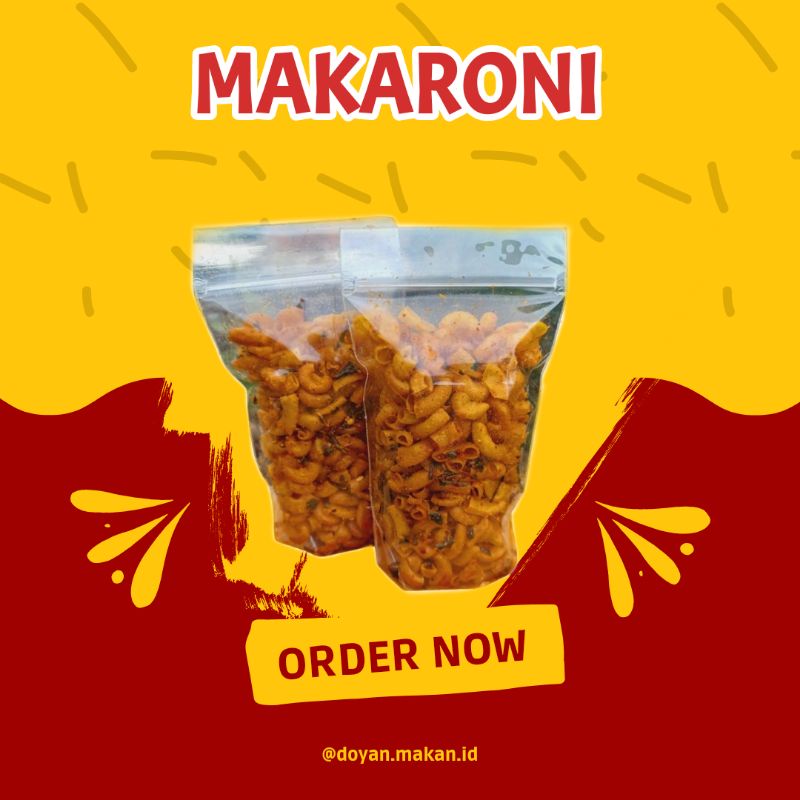 

Makaroni pedas daun jeruk 100gram