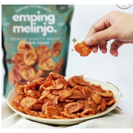 

Ready Banyak Harvest Eatery Emping Melinjo Pedas Manis ね