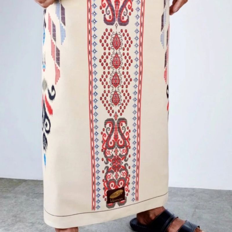 sarung atlas idaman kembang motif bhs new