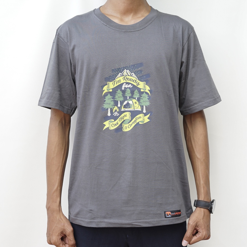 kaos tshirt tema adventure hiking zarventure 1017