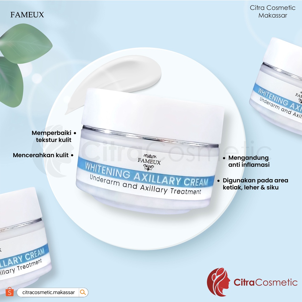 Fameux Cream Whitening Axillary 15 Gr