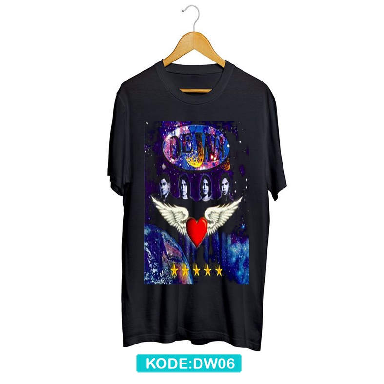 Kaos dewa 19bintang lima bahan katun combed premium dw6