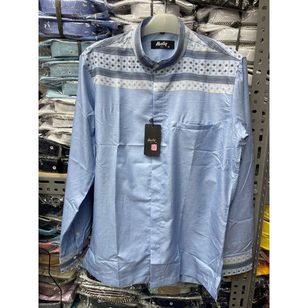 KEMKO HARLEY MAN ORI- KEMEJA KOKO HARLEY PANJANG