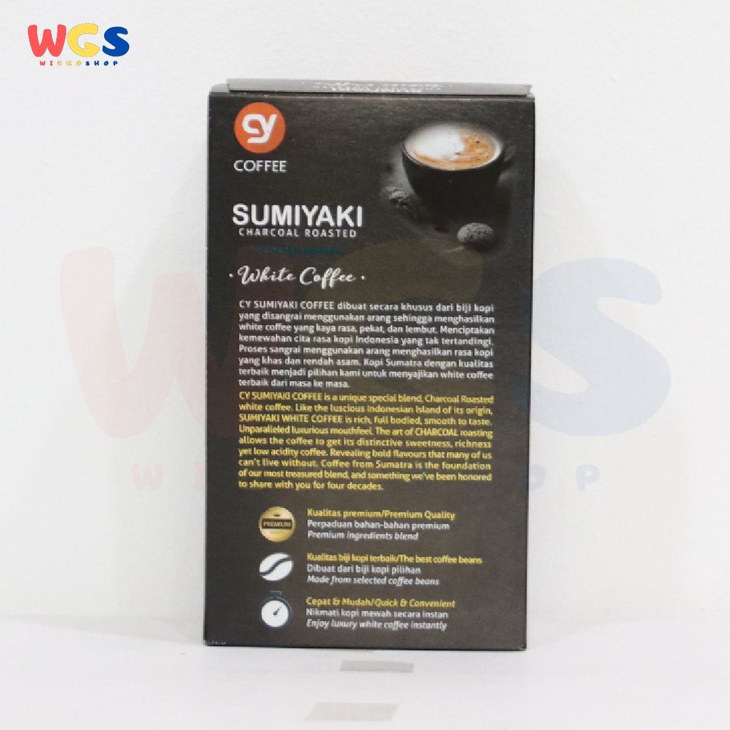 CY Sumiyaki 3 in 1 Charcoal Roasted White Coffee Classic 10p x 40gr